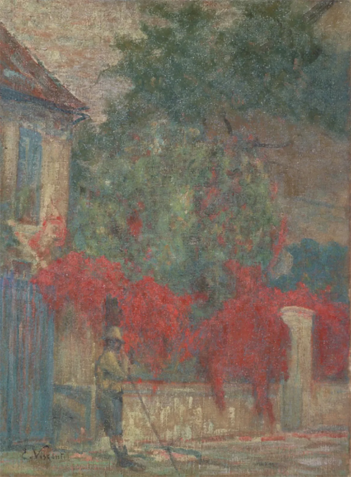 Tobias au jardin de Saint-Hubert, Eliseu Visconti
