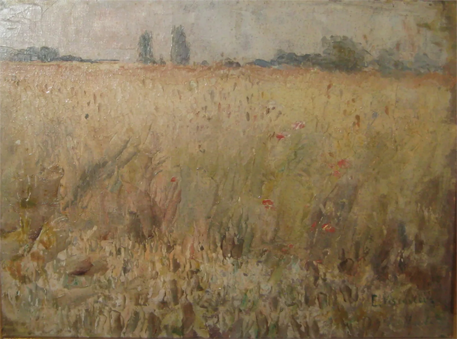 Champ de blé, Eliseu Visconti