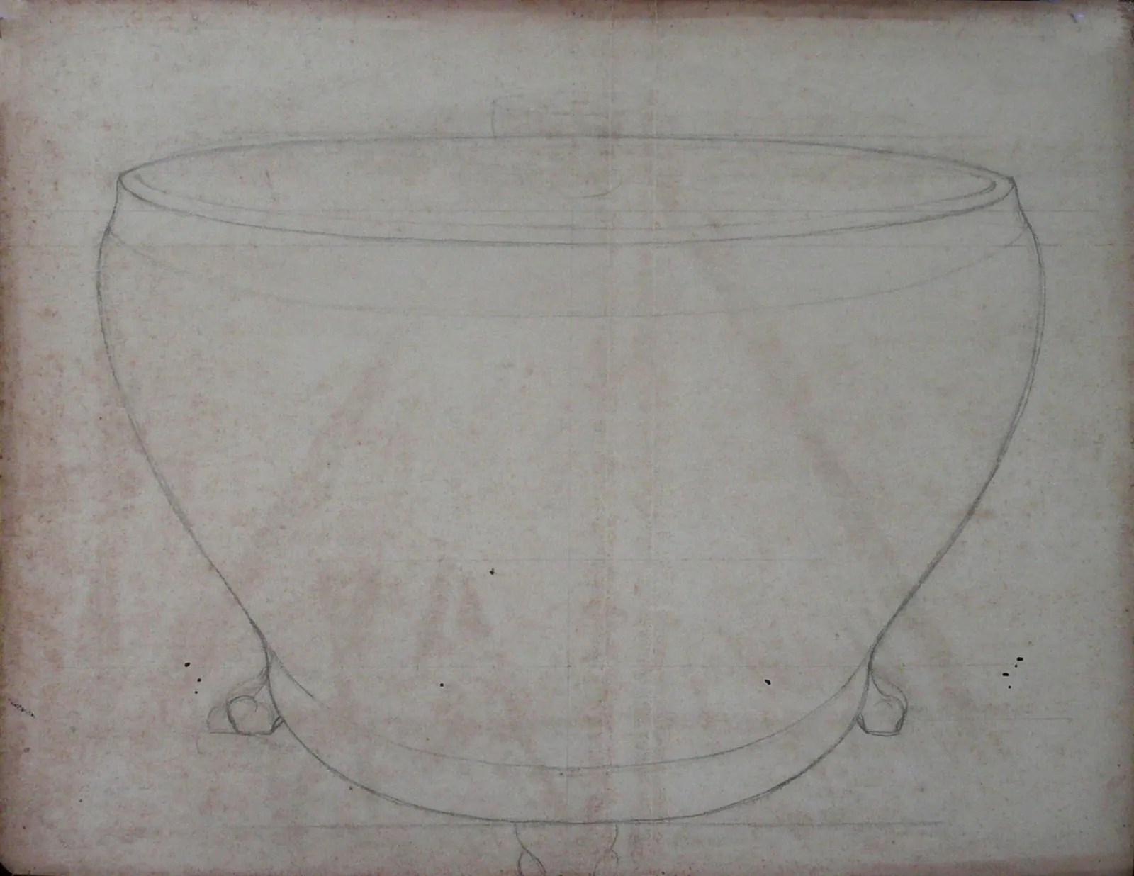 Vase - Étude pour « Iris sauvages », Eliseu Visconti