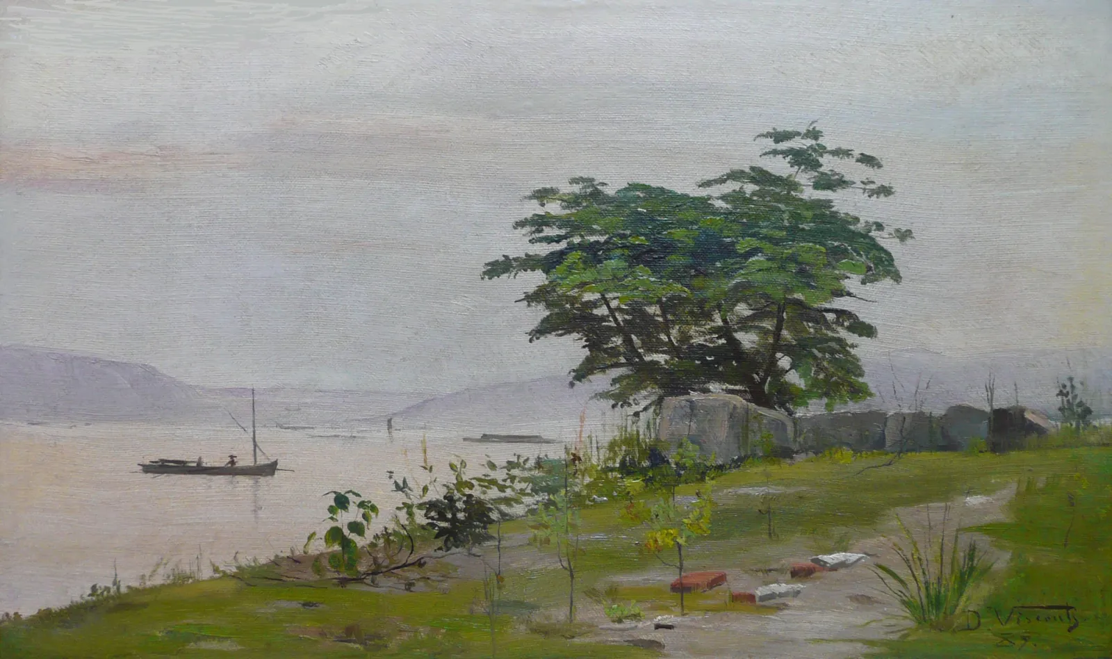 Vue de Gamboa, Eliseu Visconti