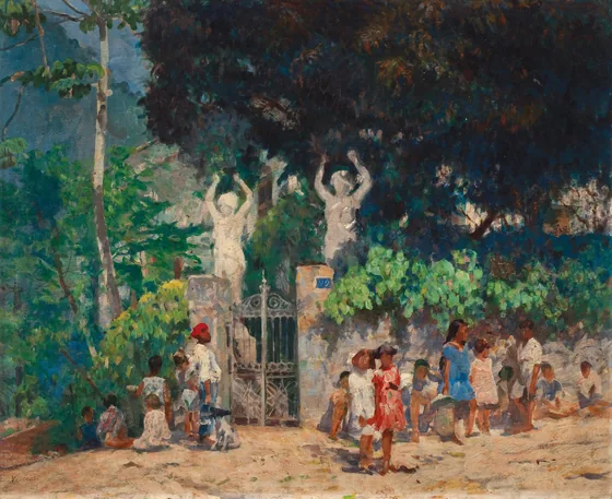 Sur le chemin de l'école