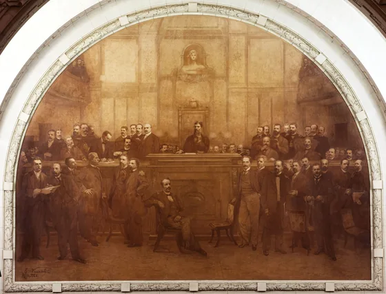 Signature de la Constitution de 1891