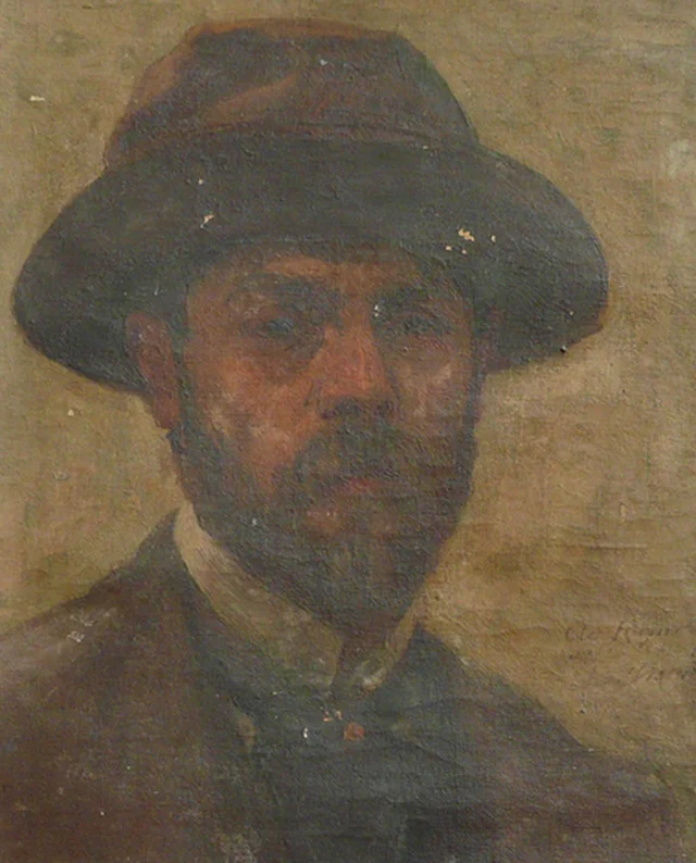 Autorretrato hacia 1910