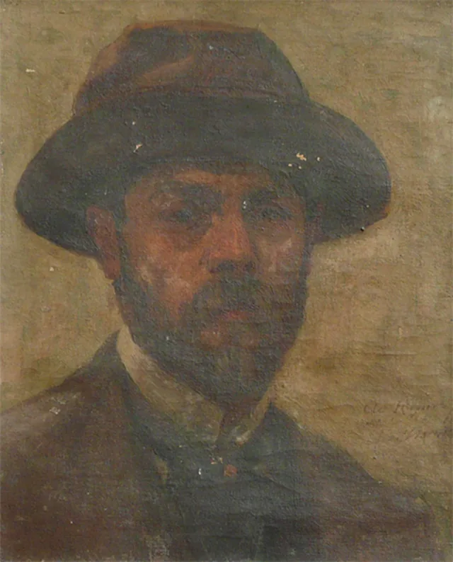 自画像、1910年頃