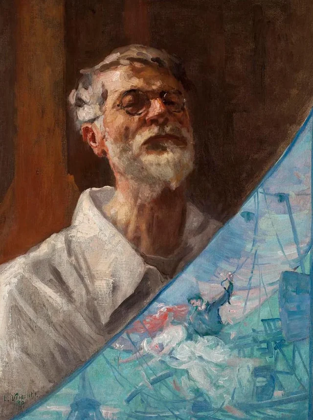 Autorretrato hacia 1940