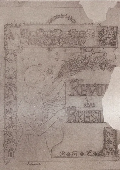 Couverture de la Revue du Brésil éditée à Paris - Étude