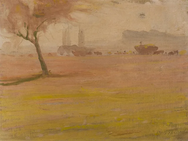Moisson du blé, Eliseu Visconti