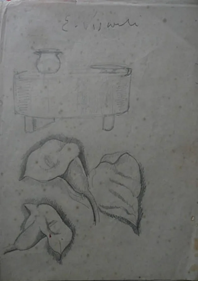アルム（手帳から切り離した一葉）