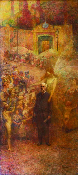 Les Devoirs de la ville (panneau droit du triptyque) - Pereira Passos