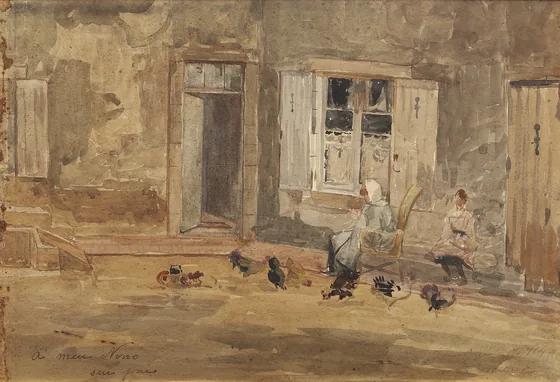 Figures et poules