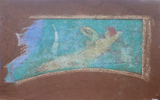 Figures - Étude pour le Théâtre municipal de Rio de Janeiro
