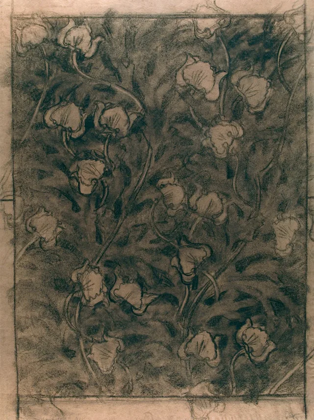 花（壁紙のための習作）
