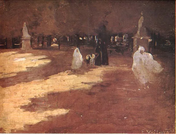 Jardin du Luxembourg – Étude pour « Maternité »