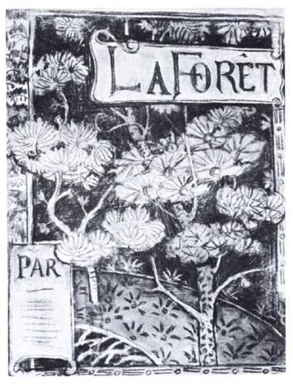 La Forêt - Étude pour une couverture de livre