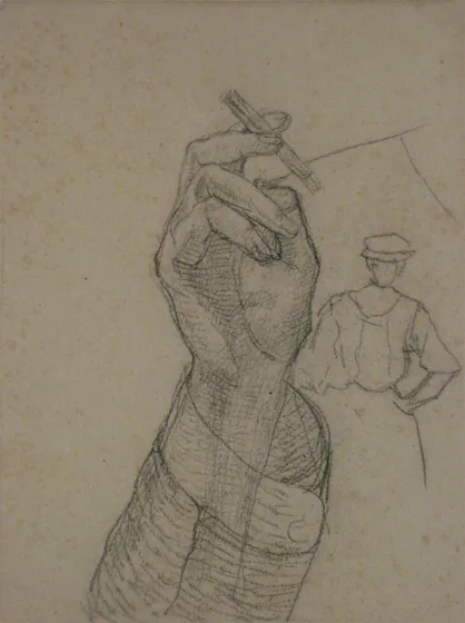 Main - Étude pour le portrait de Gonzaga Duque