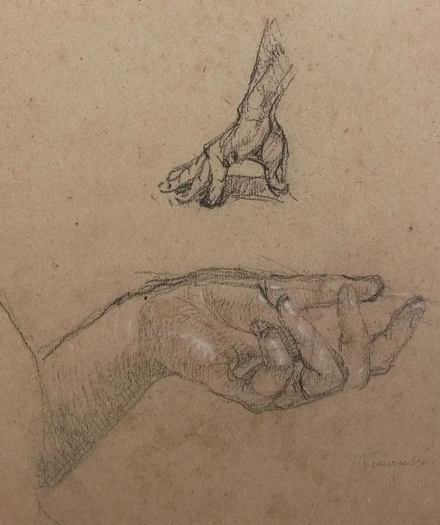 Manos - Estudio para un retrato