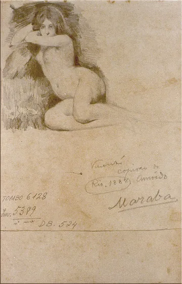 Marabá - Copie d'après Rodolpho Amoedo