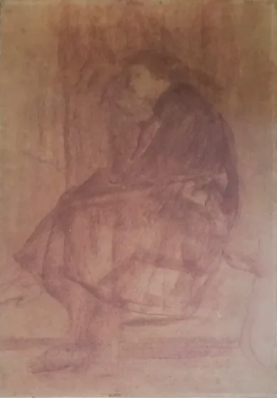 Femme assise