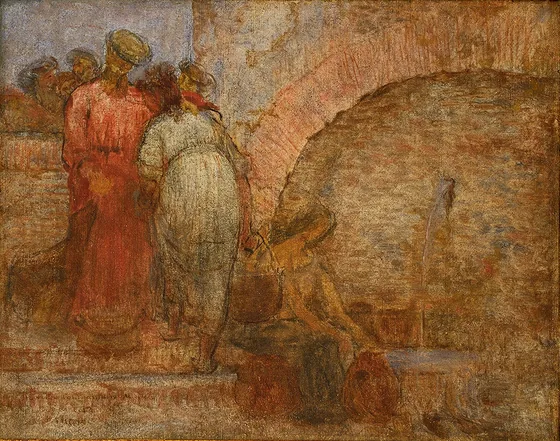 À la fontaine
