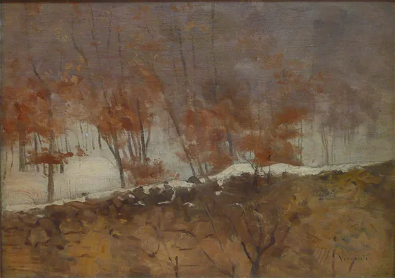 Neige à Saint-Hubert