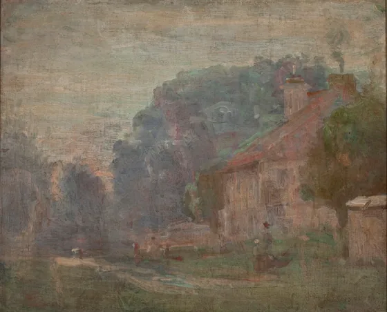 Brume à Saint-Hubert