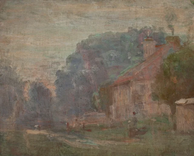 Niebla en Saint-Hubert