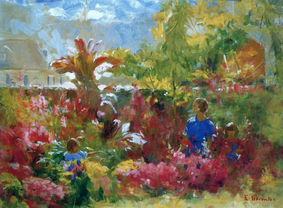 Au jardin