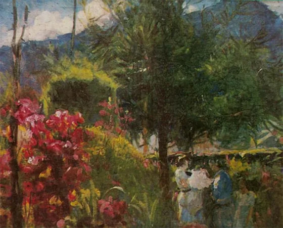 Au jardin