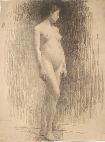 Nu féminin