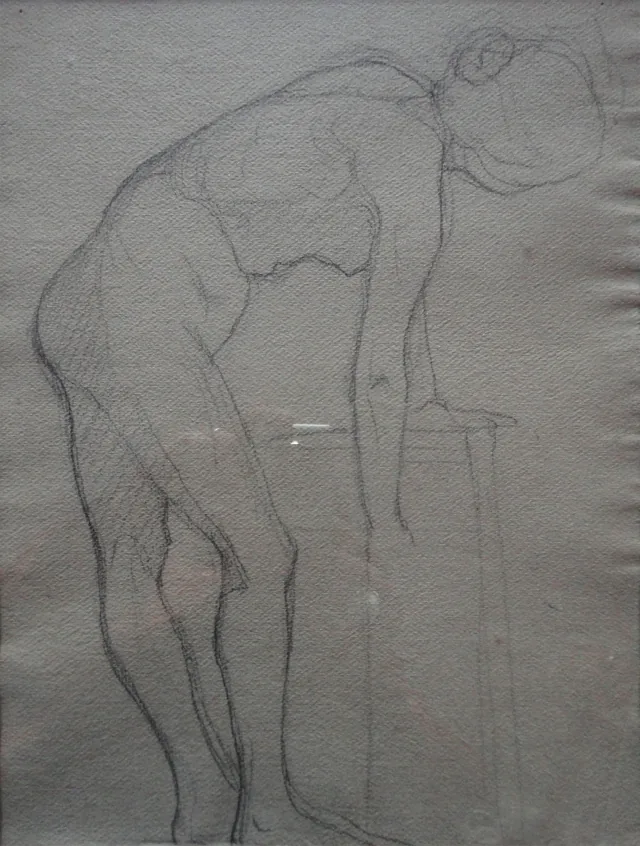 女性裸体像