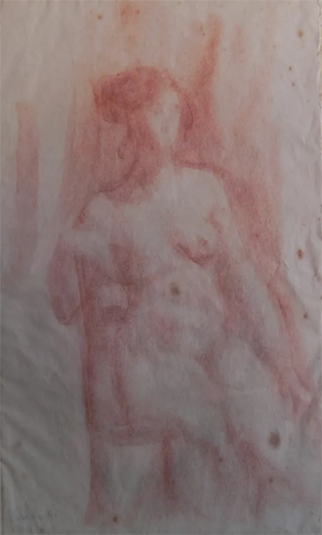 女性裸体像