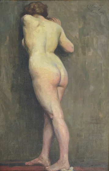 Nu féminin de dos