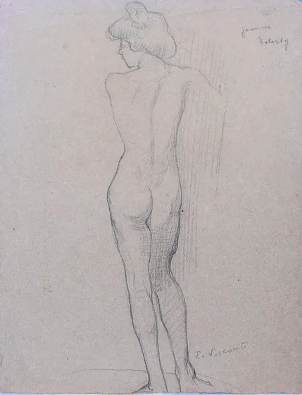 Nu féminin de dos