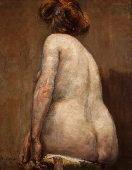 Nu féminin de dos