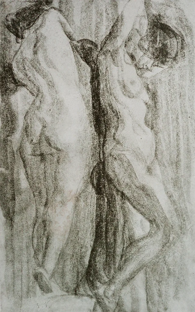 女性裸体像