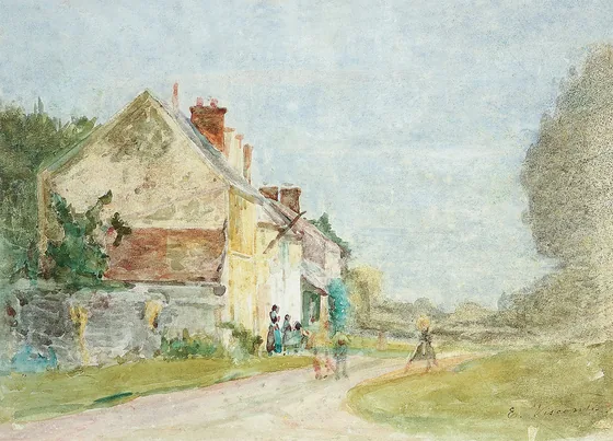 Paysage de Saint-Hubert