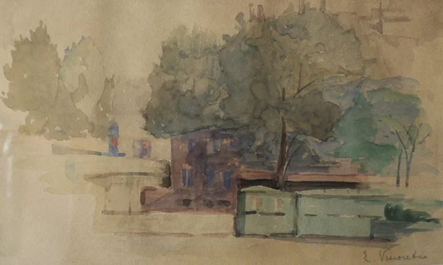 Paisaje en Saint-Hubert