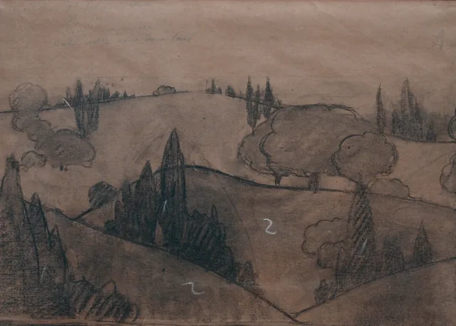 風景（寄木細工のための習作）
