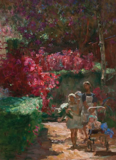 Promenade dans le parc