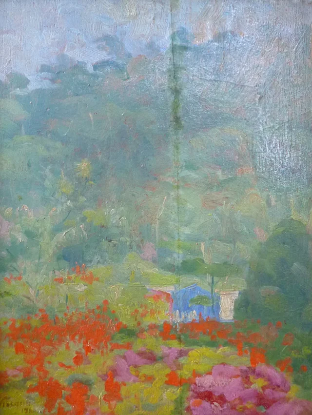 Portão do meu jardim, Eliseu Visconti