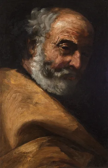 Portrait de vieillard