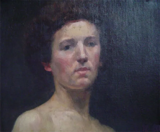 Visage de femme