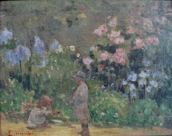 Tobias et Afonso au parc