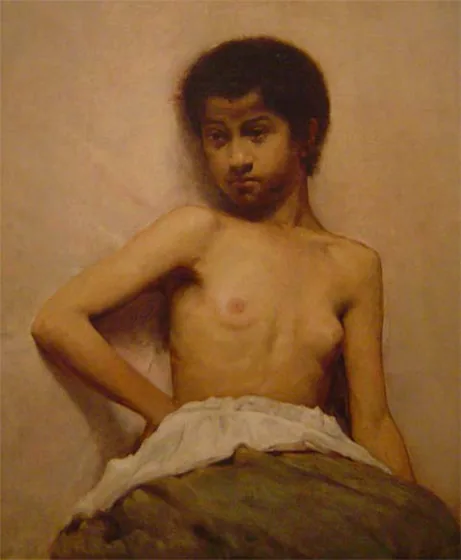 Torse de fillette