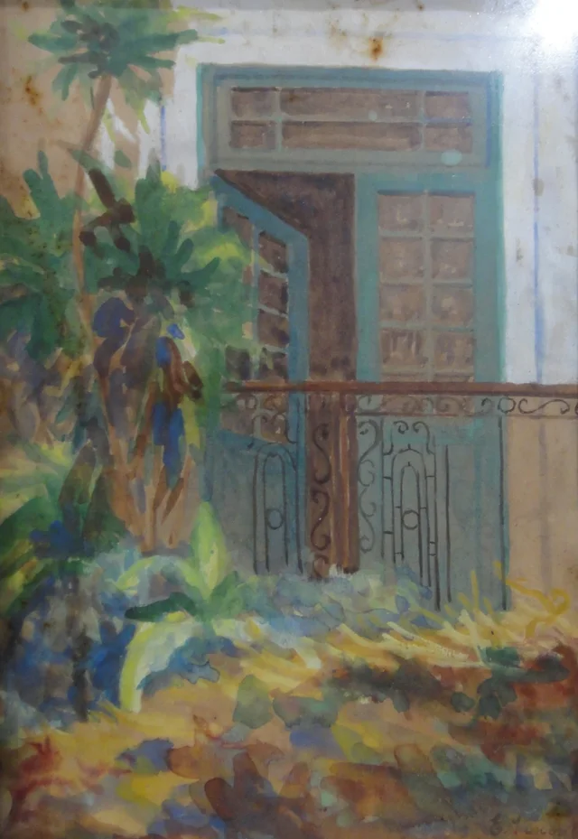 Veranda de mi casa