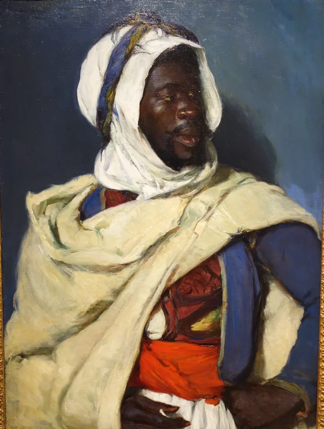 Head of an Algerian (Moorish Prince)