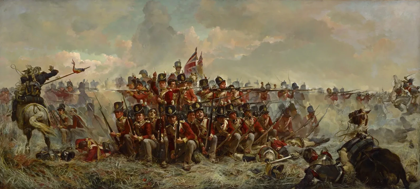 Le 28e régiment aux Quatre-Bras, Elizabeth Thompson