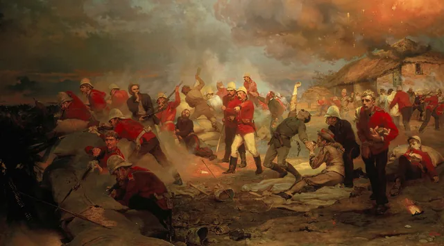 The Defence of Rorke's Drift, Elizabeth Thompson