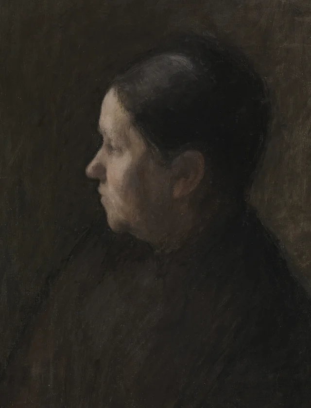 Retrato de la madre del artista, Ellen Thesleff
