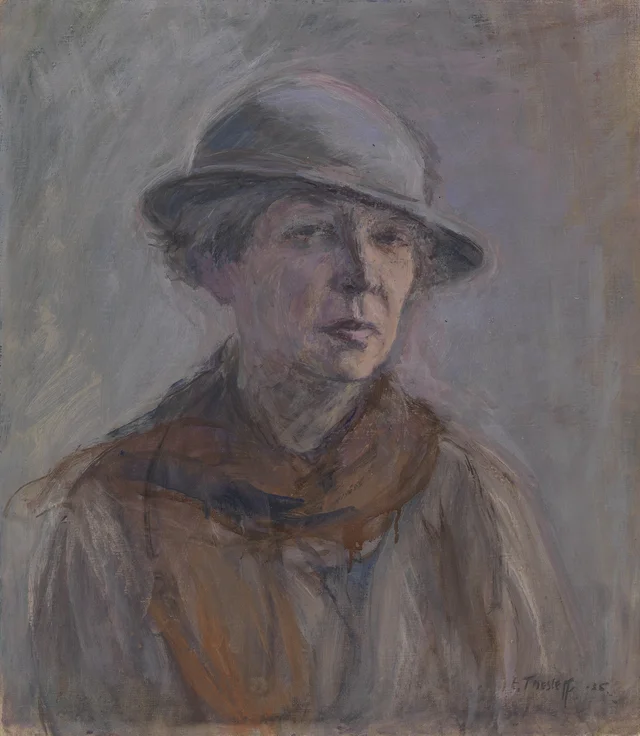 Autorretrato con sombrero